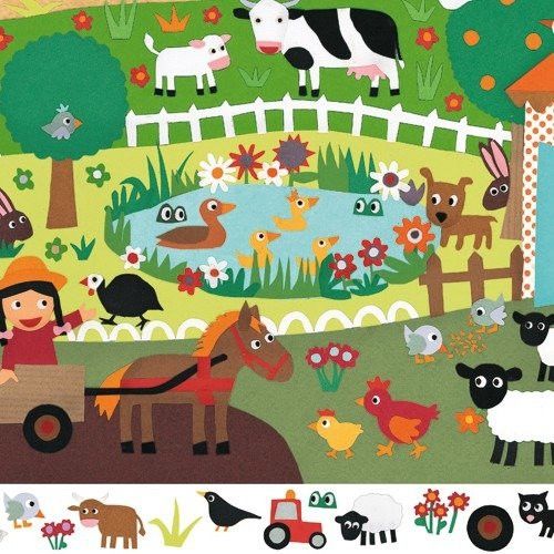 Djeco Puzzle poznávej statek - obrázek 3