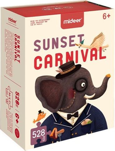 Mideer Karneval při západu slunce puzzle 528 ks - obrázek 1