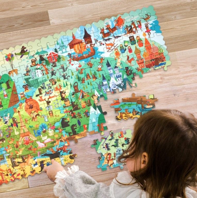 Mideer Klasická Evropa puzzle 180 ks - obrázek 2