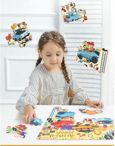 MIDEER Moje garáž puzzle 104 dílků - obrázek 6