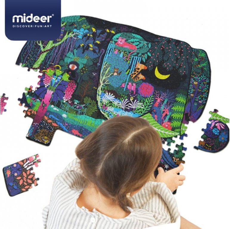 Mideer Sloní sen puzzle 280 ks - obrázek 4