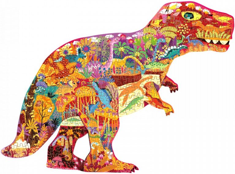 Mideer Svět dinosaurů puzzle 280 ks - obrázek 2