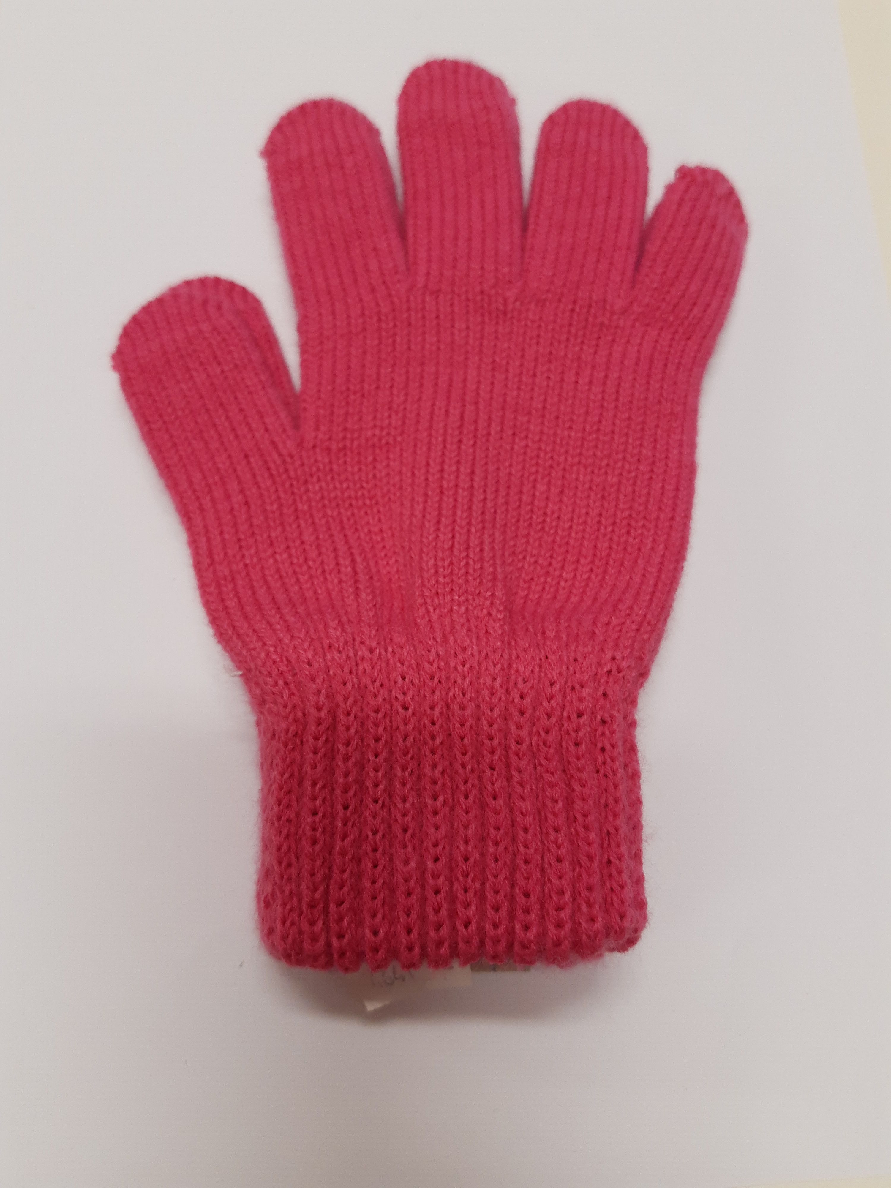 RDX dětské pletené prstové rukavice růžové velikost: S - obrázek 1