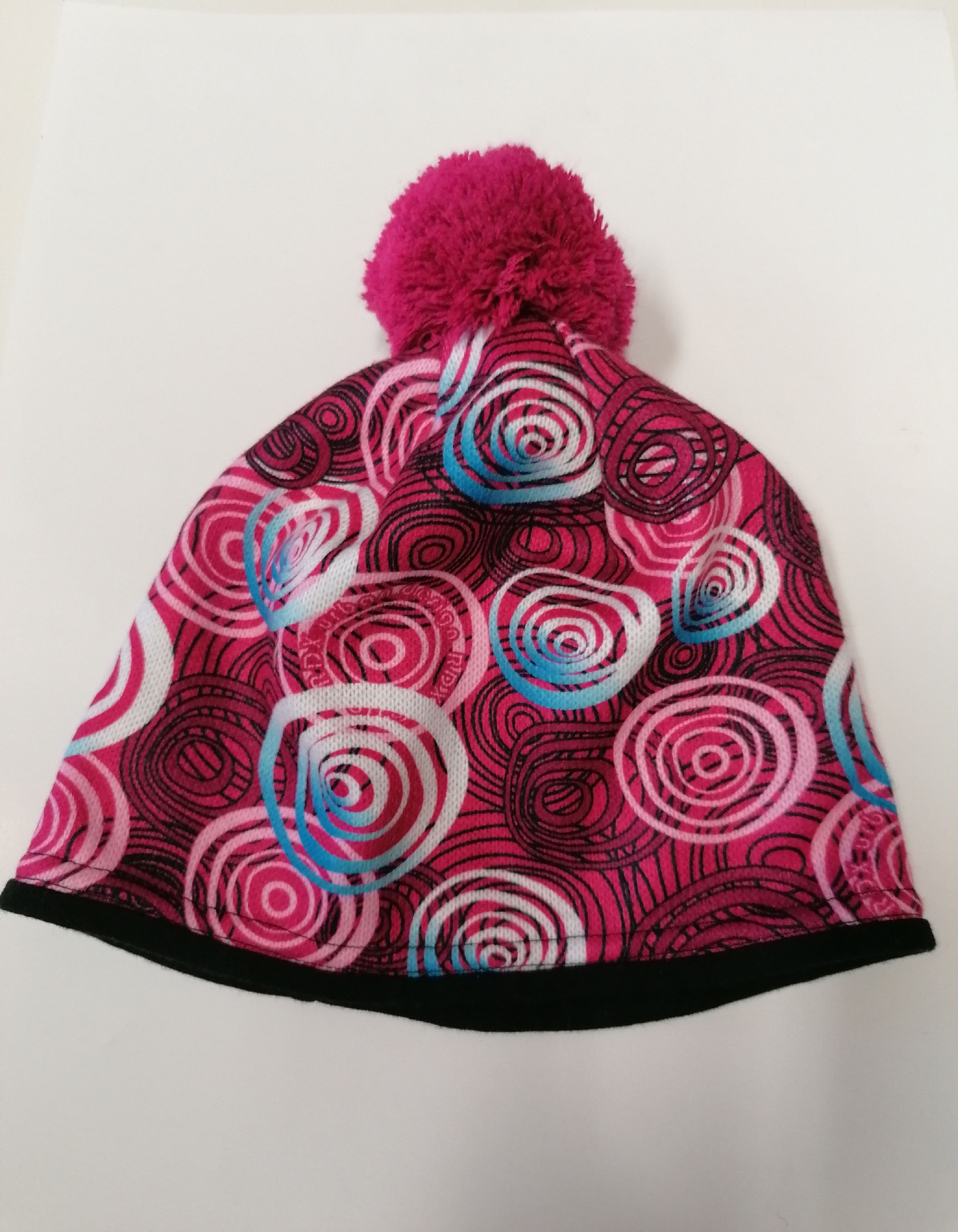 RDX zimní pletená čepice Merino 3461 růžová velikost: 6 - obrázek 1