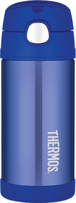 Thermos FUNtainer Dětská termoska s brčkem 355ml - modrá - obrázek 1
