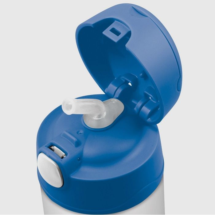 Thermos FUNtainer Dětská termoska s brčkem 355ml - modrá - obrázek 2