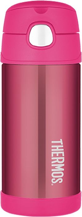 Thermos FUNtainer Dětská termoska s brčkem 355ml - růžová - obrázek 1