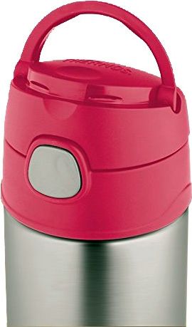 Thermos FUNtainer Dětská termoska s brčkem 355ml - růžová - obrázek 3