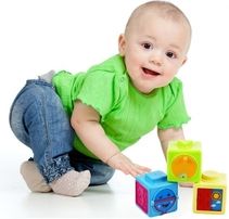 Naučné kostky plastové - BABY 3ks barevné - Rappa - obrázek 4