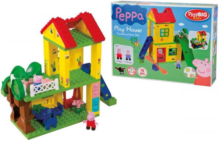 Stavebnice PlayBIG Bloxx - Peppa Pig Domeček na hraní - obrázek 1