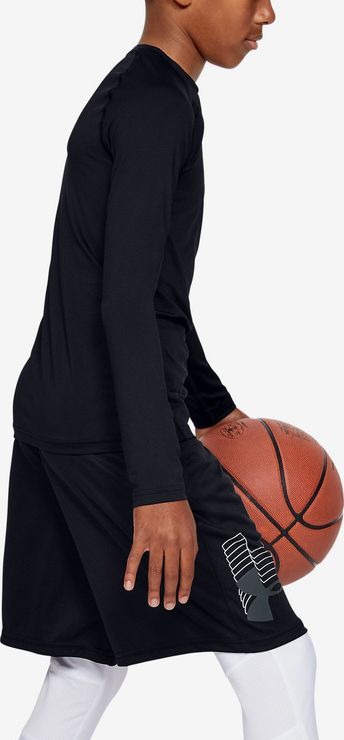 HeatGear® Armour Triko dětské Under Armour | Černá | Chlapecké | XL - obrázek 3