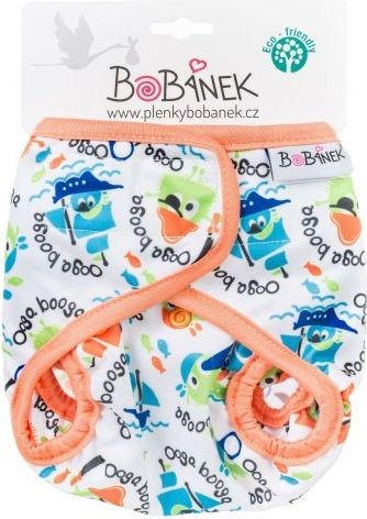Svrchní plenkové kalhotky Bobánek Piráti suchý zip - obrázek 1