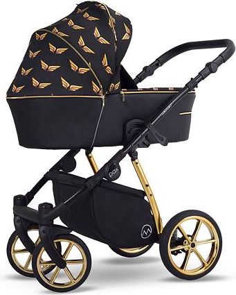 Kočárek Lonex Pax Wings dvojkombinace Black - obrázek 1