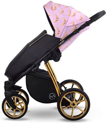 Kočárek Lonex Pax Wings dvojkombinace Pink - obrázek 2