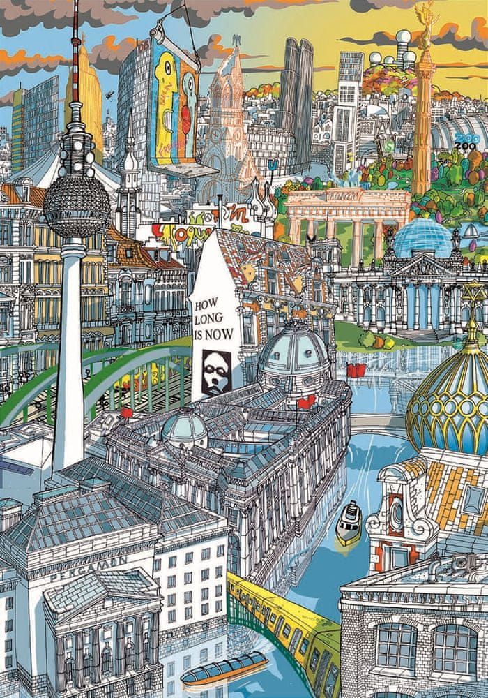 Educa Puzzle City: Berlín 200 dílků - obrázek 1