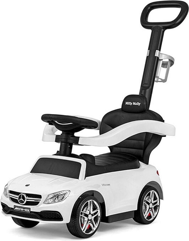 Odrážedlo s vodící tyčí Mercedes Benz AMG C63 Coupe Milly Mally Varianta: Police - dle obrázku - obrázek 1