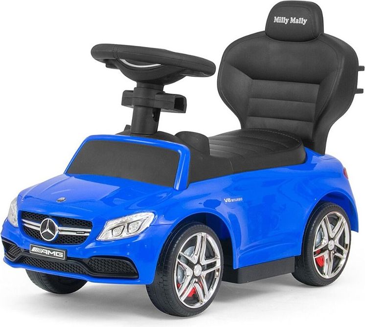 Odrážedlo s vodící tyčí Mercedes Benz AMG C63 Coupe Milly Mally Varianta: Police - dle obrázku - obrázek 12