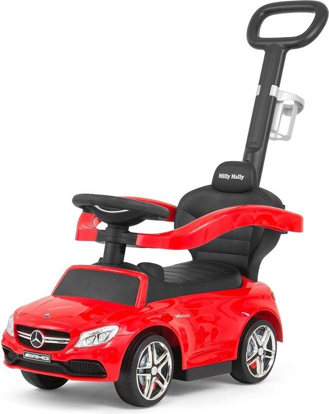 Odrážedlo s vodící tyčí Mercedes Benz AMG C63 Coupe Milly Mally Varianta: Police - dle obrázku - obrázek 21
