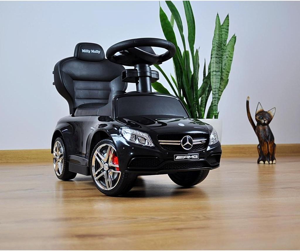 Odrážedlo s vodící tyčí Mercedes Benz AMG C63 Coupe Milly Mally Varianta: Police - dle obrázku - obrázek 38