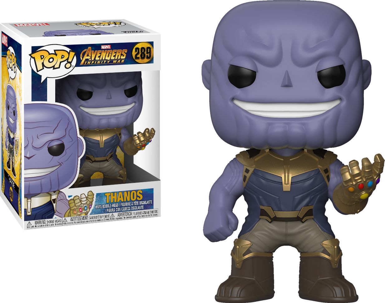 POP! Bobble Marvel: Avengers Infinity War: Thanos - obrázek 1