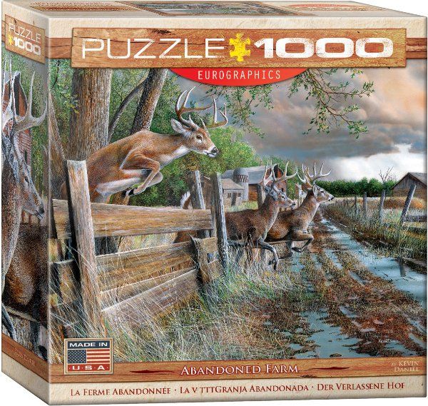 Puzzle EuroGraphics Opuštěná farma  1000 - obrázek 1