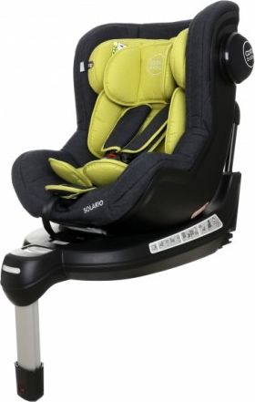 Coto Baby Autosedačka Solario s 360 ° otáčením, ISOFIX systémem, protisměr, 0-18 kg, olive - obrázek 1