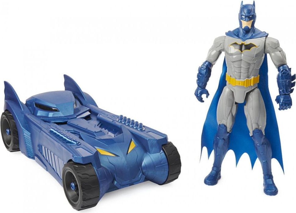 Spin Master Batman Batmobile s figurkou 30cm - obrázek 1