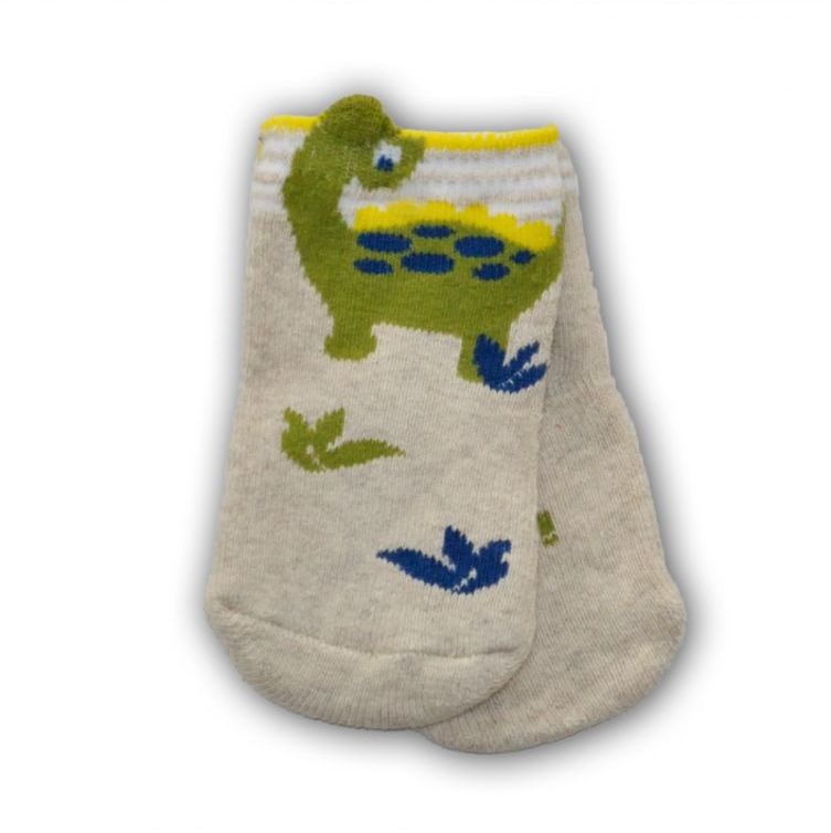 Froté ponožky YO s 3D prvkem Dino - obrázek 1