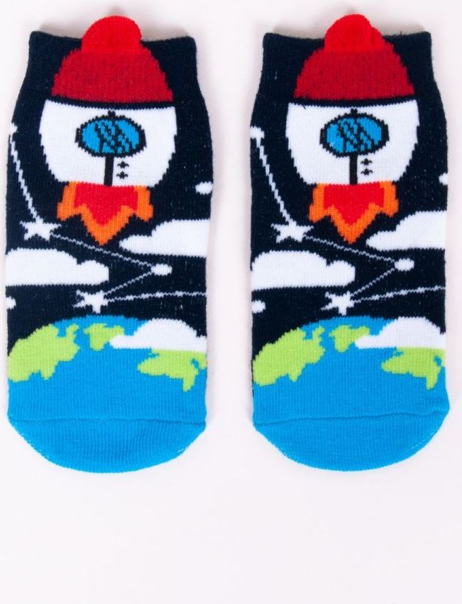 Chlapecké ponožky YO Rocket Black - obrázek 1