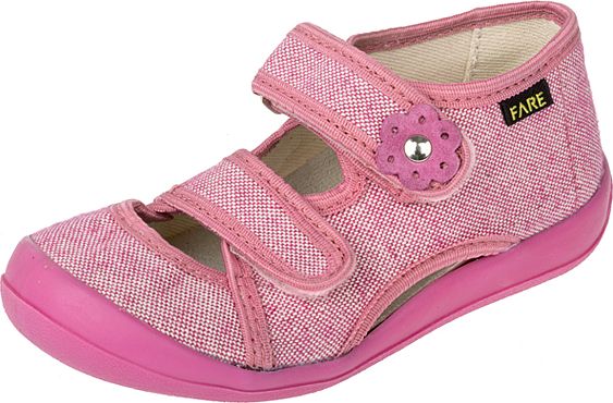 Dětské textilní sandálky / papuče FARE 4118454 Velikost: 23 - obrázek 1