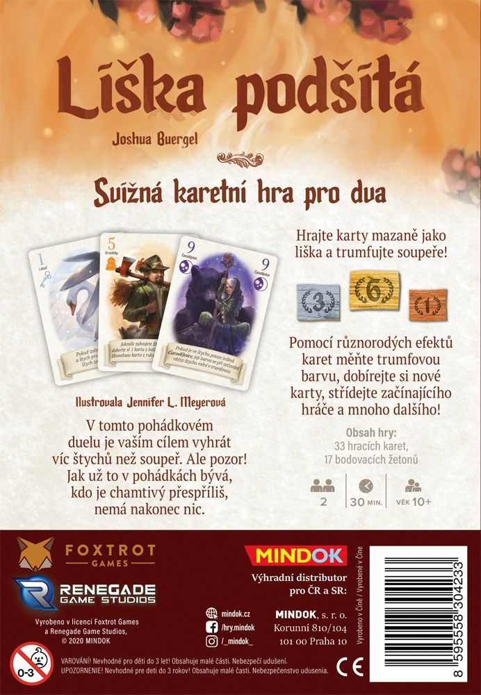 Mindok Liška podšitá - obrázek 2