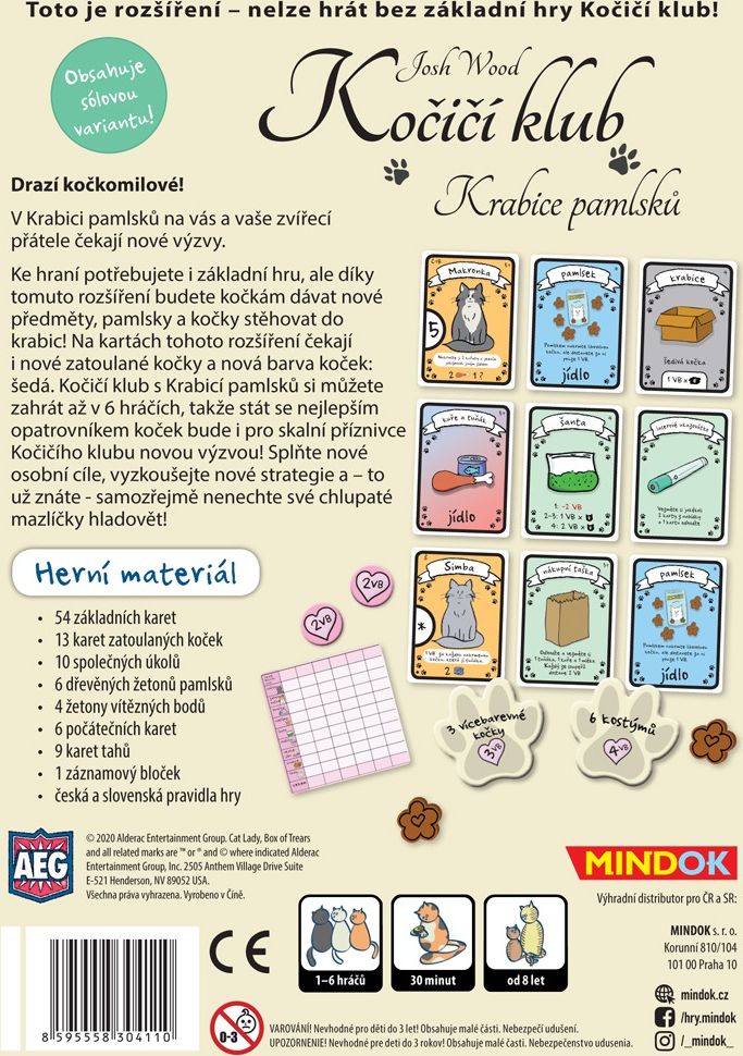 Mindok Kočičí klub - Krabice pamlsků - obrázek 2