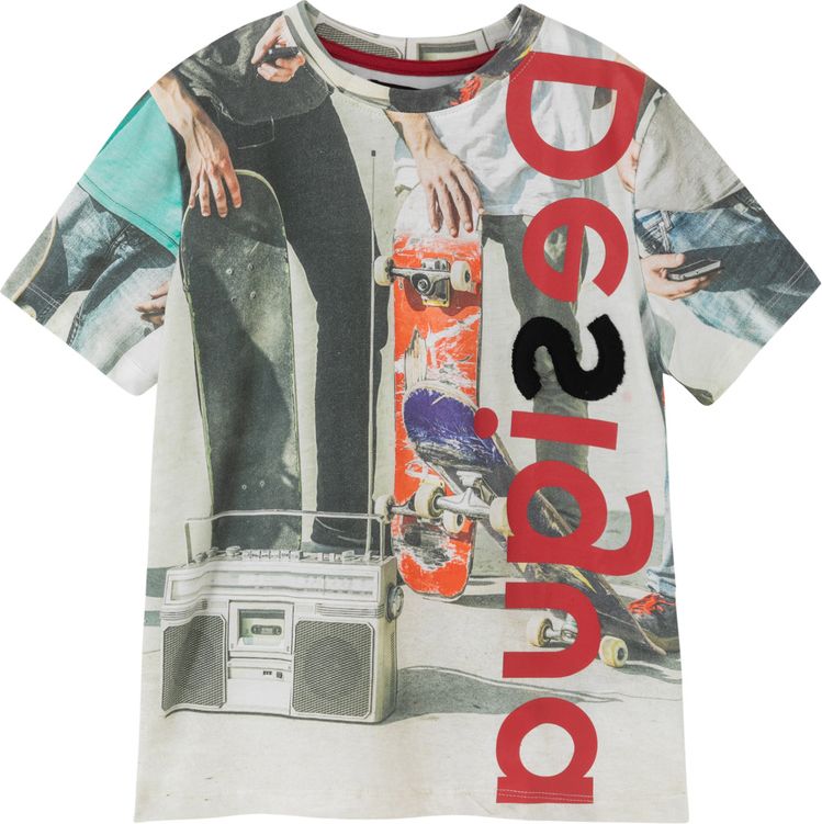 Desigual barevné chlapecké tričko TS Jurgen - 3/4 - obrázek 1