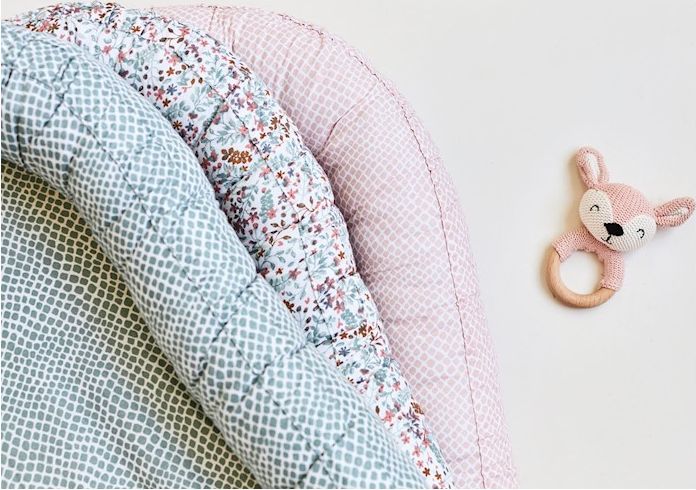 JOLLEIN Hnízdo Snake pale pink - obrázek 2