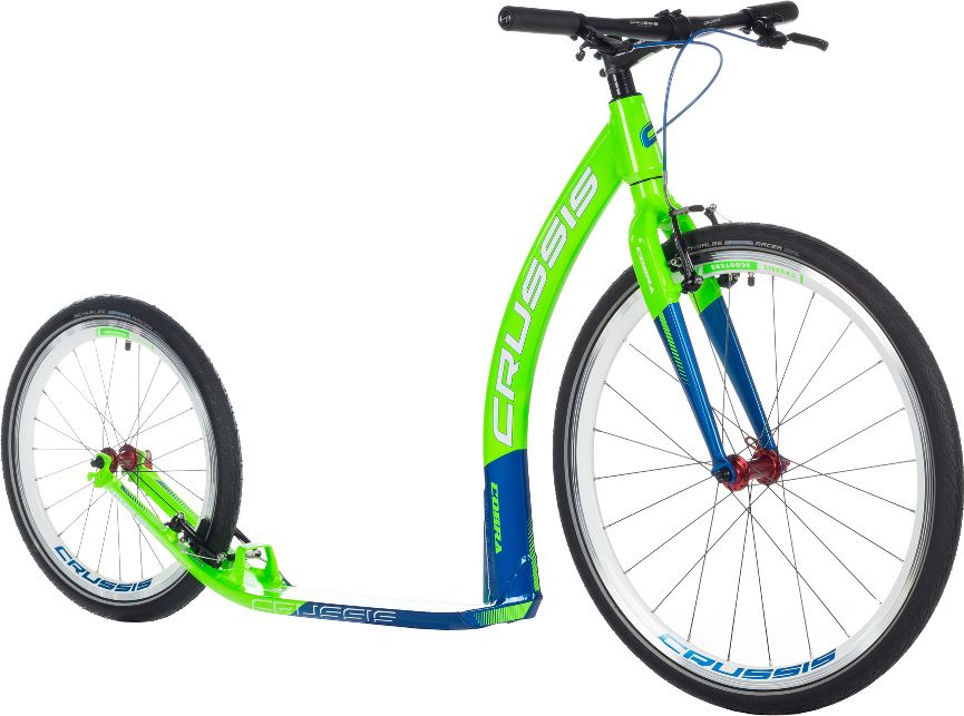 Crussis Cobra 4.2 zeleno-modrá 26"/20" - obrázek 1