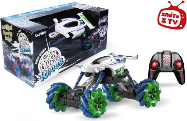 Auto Moon Rover RC na dálkové ovládání 35 cm, zelený - obrázek 1