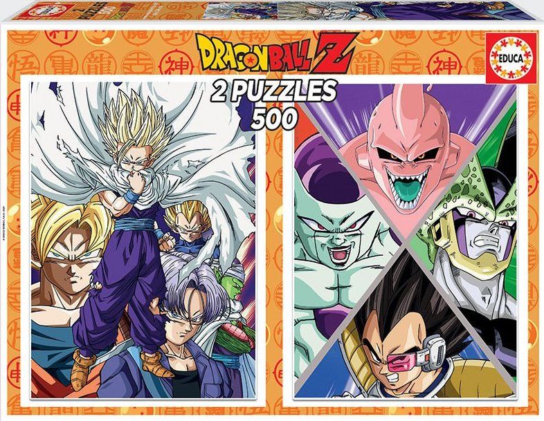 EDUCA Puzzle Dragon Ball 2x500 dílků - obrázek 1