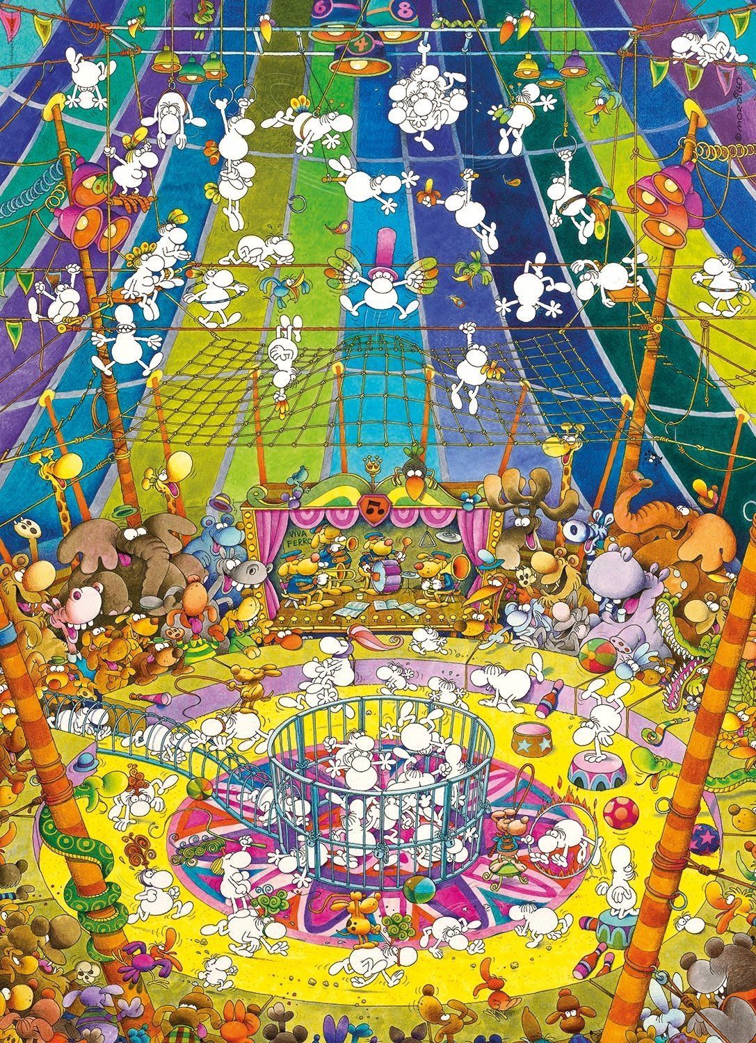 CLEMENTONI Puzzle Představení 1000 dílků - obrázek 1