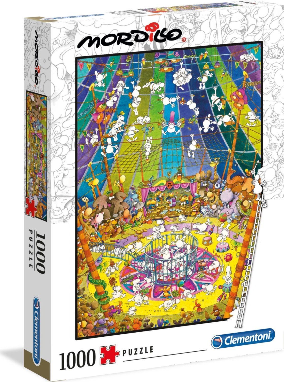 CLEMENTONI Puzzle Představení 1000 dílků - obrázek 2