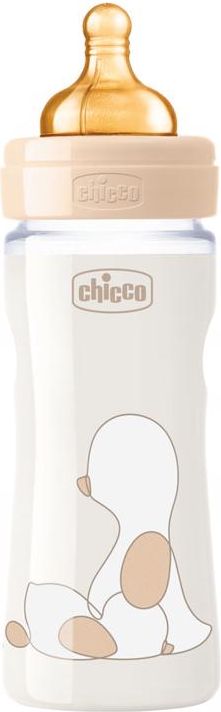 CHICCO Láhev kojenecká Original Touch latex, 250 ml - neutral - obrázek 1