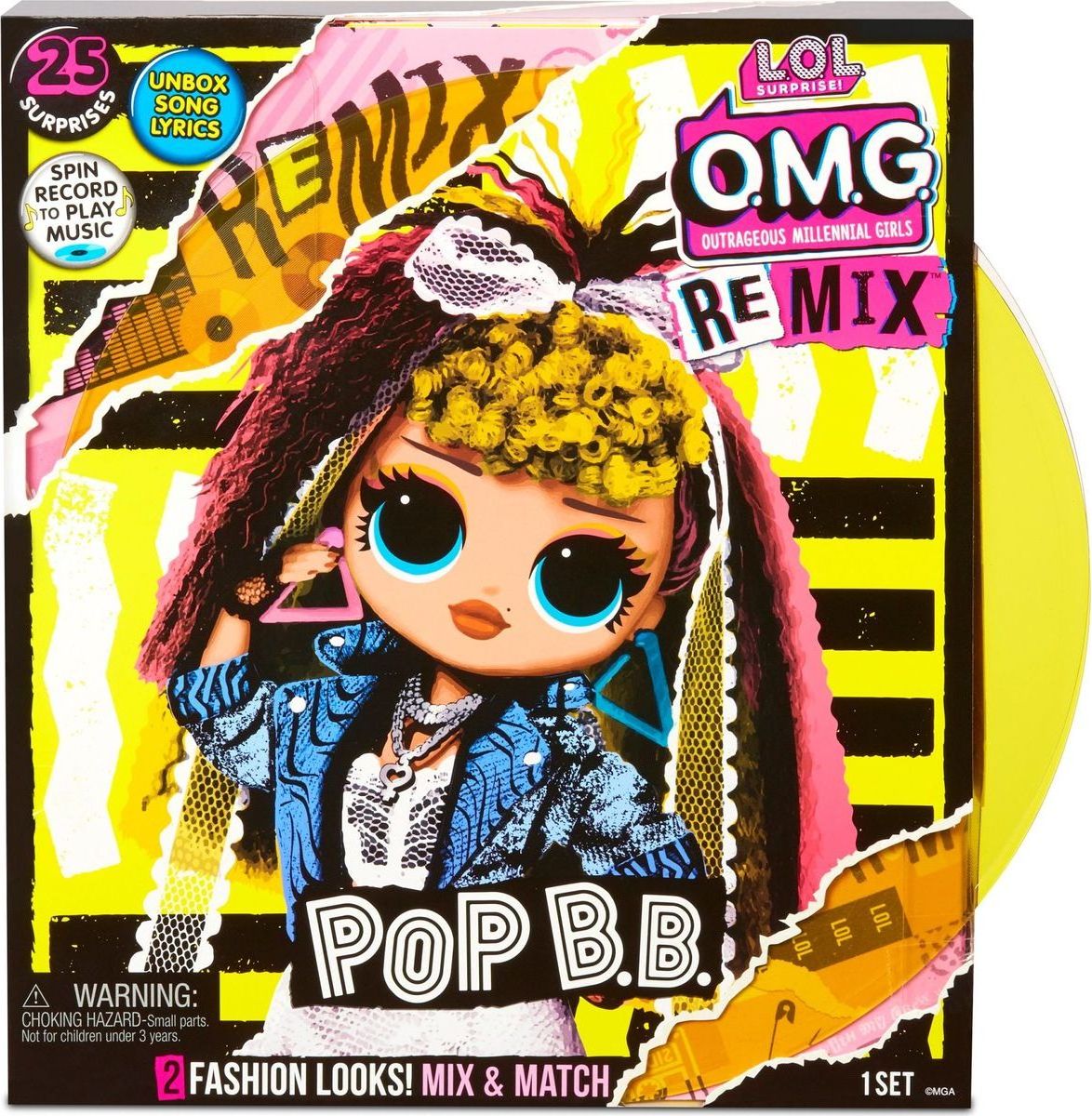 L.O.L. Surprise Velká ségra OMG Remix Doll Pop B.B - obrázek 1