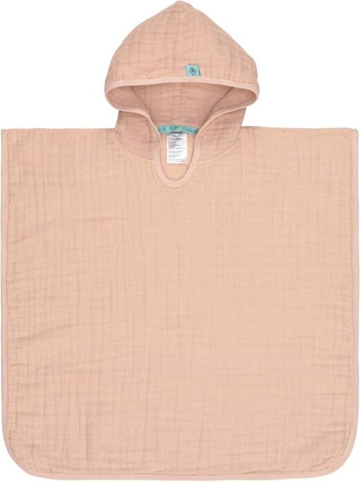 Pončo Lässig Muslin Light Pink 2021 - obrázek 1