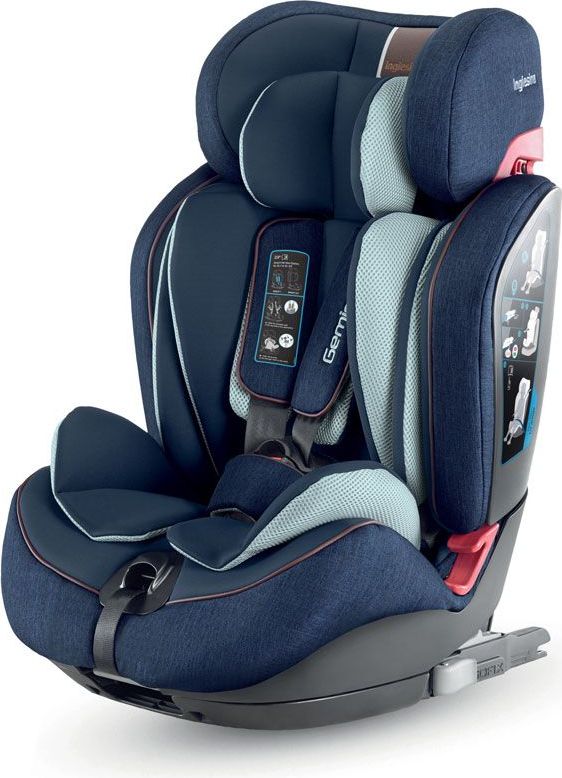 Inglesina Gemino I-FIX 2020 1/2/3 Navy 2020 - obrázek 1