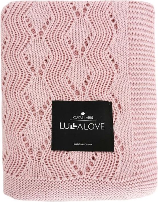 Ažurková přikrývka Lullalove BOHO Veselá růžová 2021 - obrázek 1