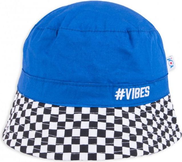Námořnická letní čepice YO Gary Vibes Cube Blue - obrázek 1
