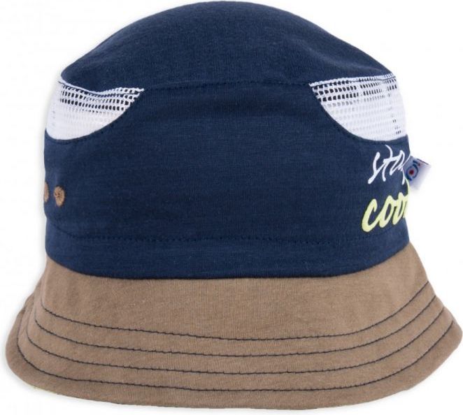 Letní klobouk se síťovinou YO Stay Cool Navy blue 46-48 cm - obrázek 1