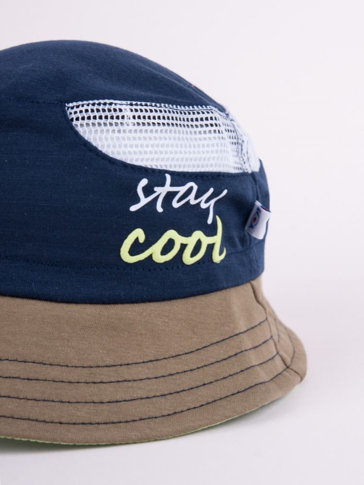 Letní klobouk se síťovinou YO Stay Cool Navy blue 46-48 cm - obrázek 2