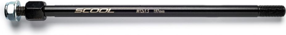 Náprava M12x1,5 oska 229 mm S´COOL - obrázek 1