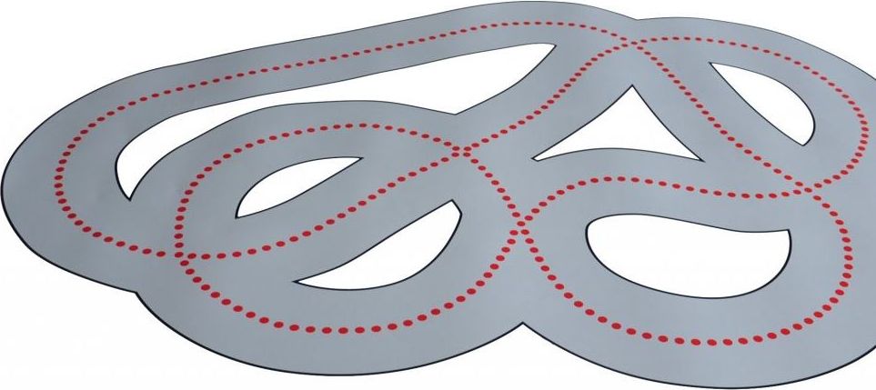TRIHORSE - SADA PAPÍROVÁ DRÁHA K FINGERCAR S FIXY - obrázek 1