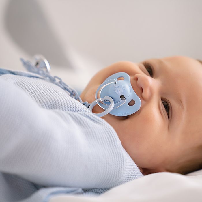 Šidítko anatomické Silikon 18 m+ 2 ks Suavinex Memories RŮŽOVÁ - obrázek 2